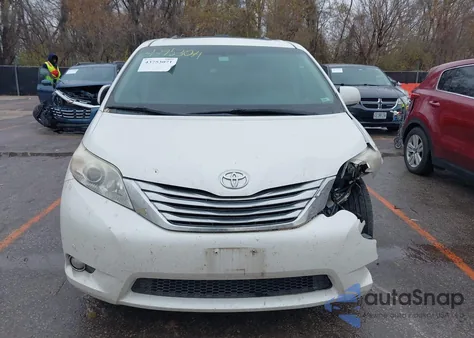 2011 Toyota Sienna Limited V6 from USA, damaged, VIN 5TDYK3DC9BS081552